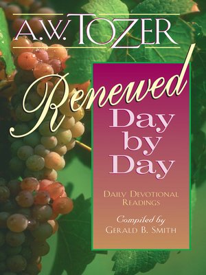 cover image of Renewed Day by Day, Volume 1